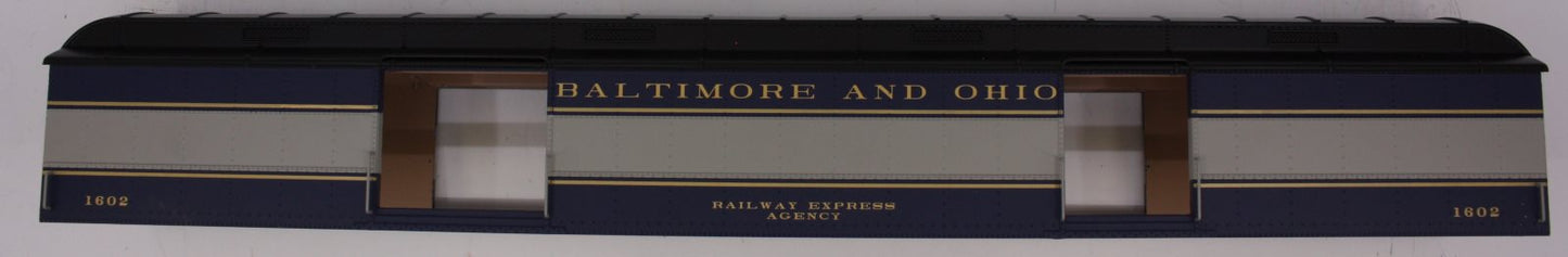 Lionel 25528-2 #1602 B&O Baggage Car Shell
