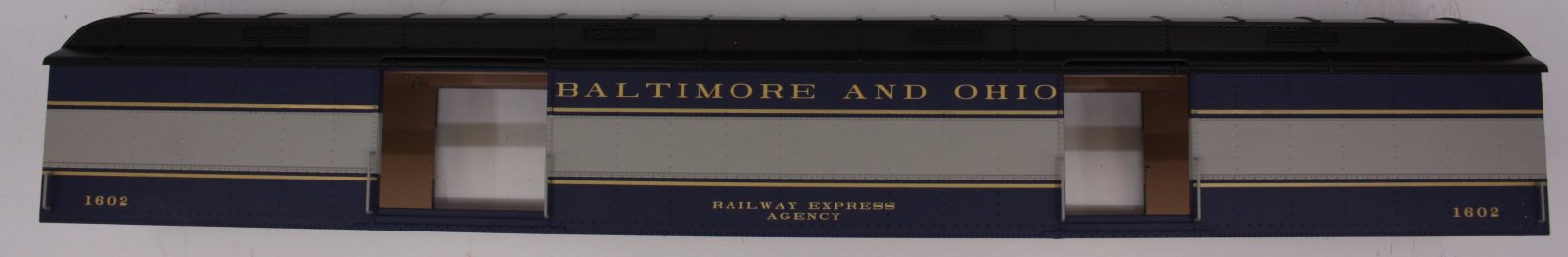 Lionel 25528-2 #1602 B&O Baggage Car Shell