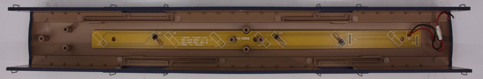 Lionel 25528-2 #1602 B&O Baggage Car Shell