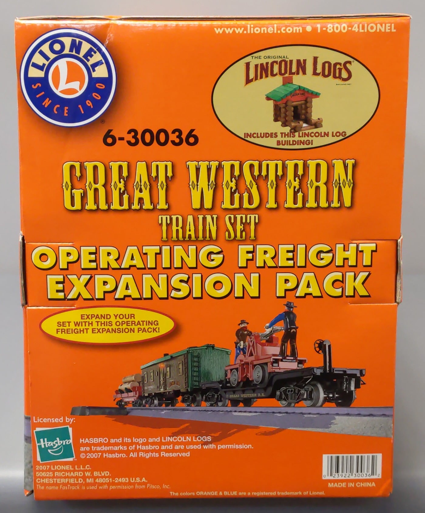 Lionel 6-30036 Great Western Expansion Pack Set