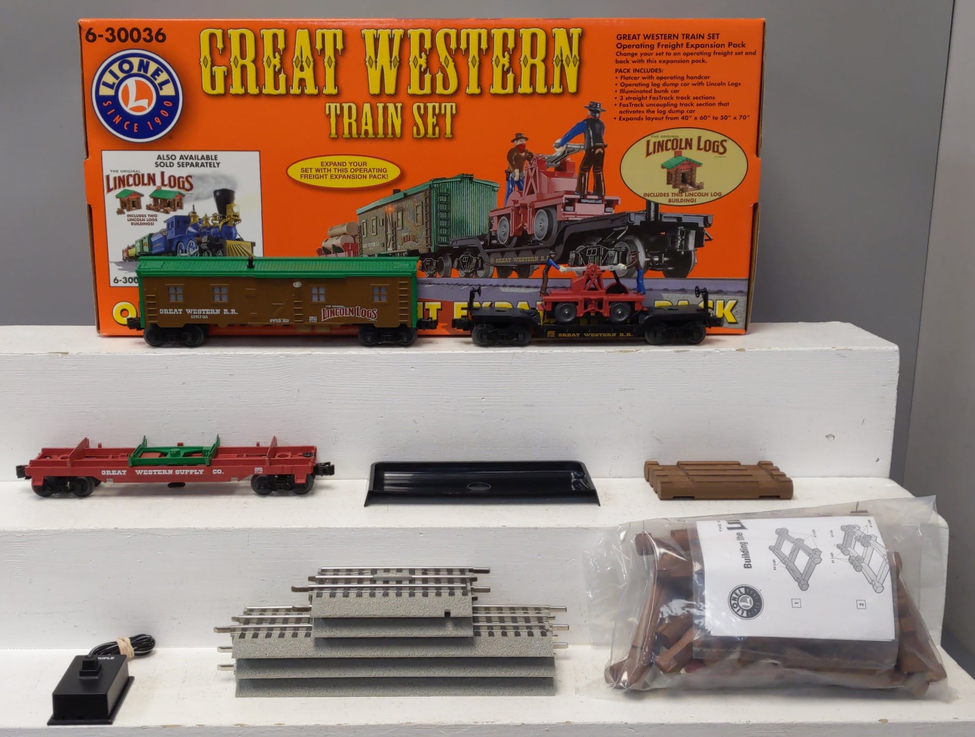 Lionel 6-30036 Great Western Expansion Pack Set