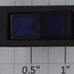 Acme ROC-003 SPDT Blue Illuminated Rocker Switch