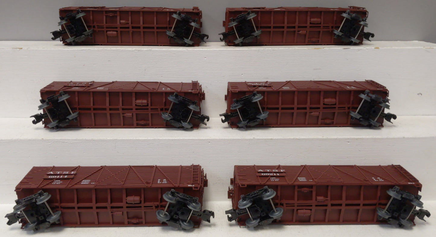 Lionel 3-17250 O Santa Fe Lionscale Stock Car (Pack of 6)