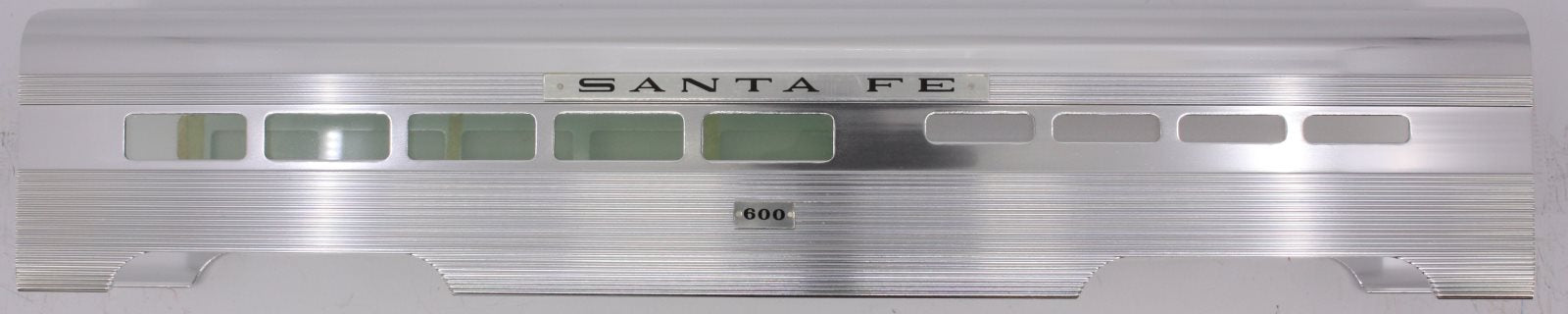 Lionel 39139-7 #600 Santa Fe Aluminum Diner Shell