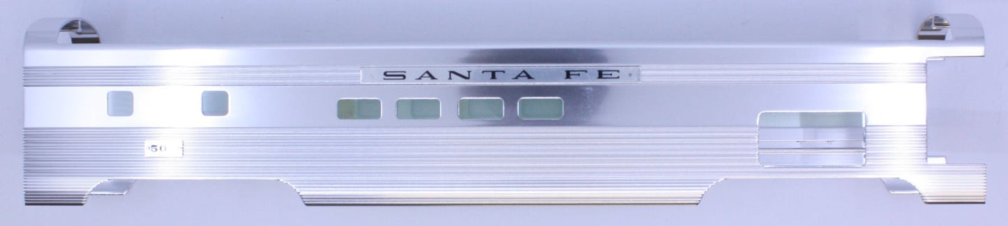 Lionel 39136-7 #508 Santa Fe Full Vista Dome Aluminum Shell