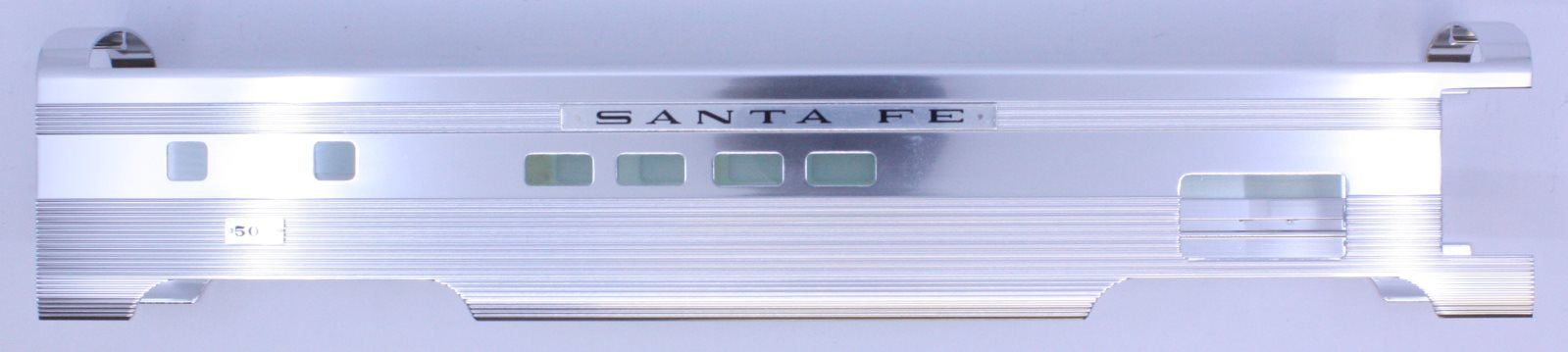 Lionel 39136-7 #508 Santa Fe Full Vista Dome Aluminum Shell