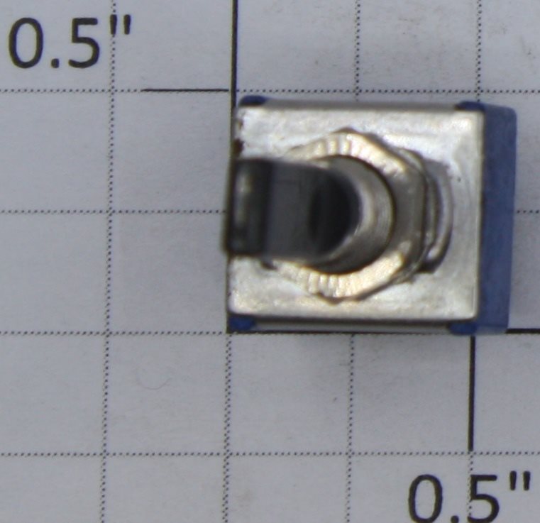 Radio Shack 275-664 DPDT Mini Center-Off Lever Toggle Switch 6A at 125-VAC