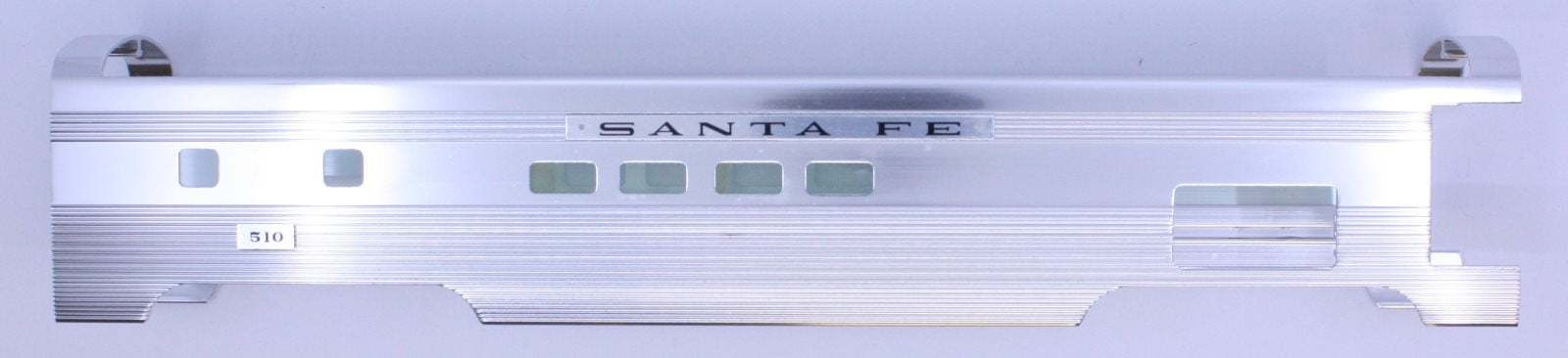 Lionel 39138-7 #510 Santa Fe Full Aluminum Vista Dome Shell