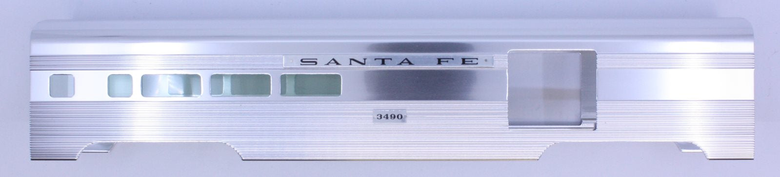 Lionel 39135-7 #3490 Aluminum Santa Fe Combo Car Shell
