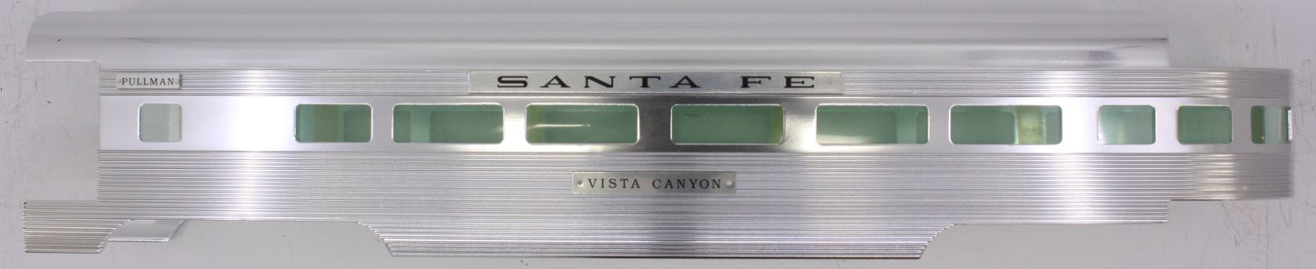 Lionel 39140-7 Santa Fe "Vista Canyon" Aluminum Observation Shell