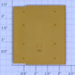 Lionel 27329-14 Left Hand Yellow Mechanical Reefer Door