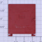 Lionel 19987-104 Red Multi-Panel I Love South Carolina Boxcar Door w Guides