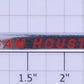 Lionel 39168-21 Texas Special Coach "Sam Houston" Plaque with Adhesive