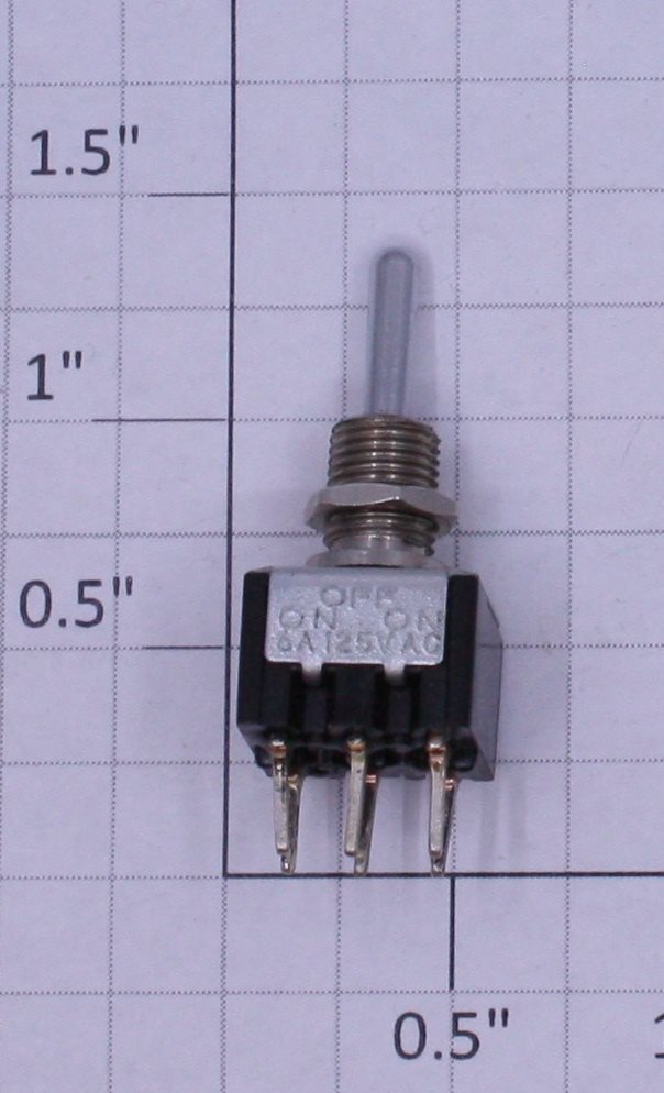 Acme OAK 2A1-1 DPDT Mini Center Off Toggle Switch 6A @ 125VAC