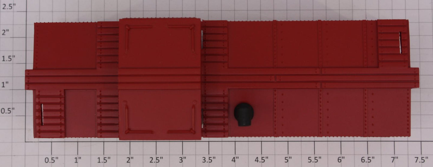Lionel 27751-2 M.St L Caboose Shell without End Rails