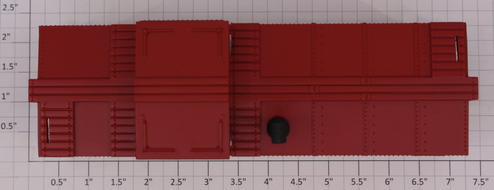 Lionel 27751-2 M.St L Caboose Shell without End Rails