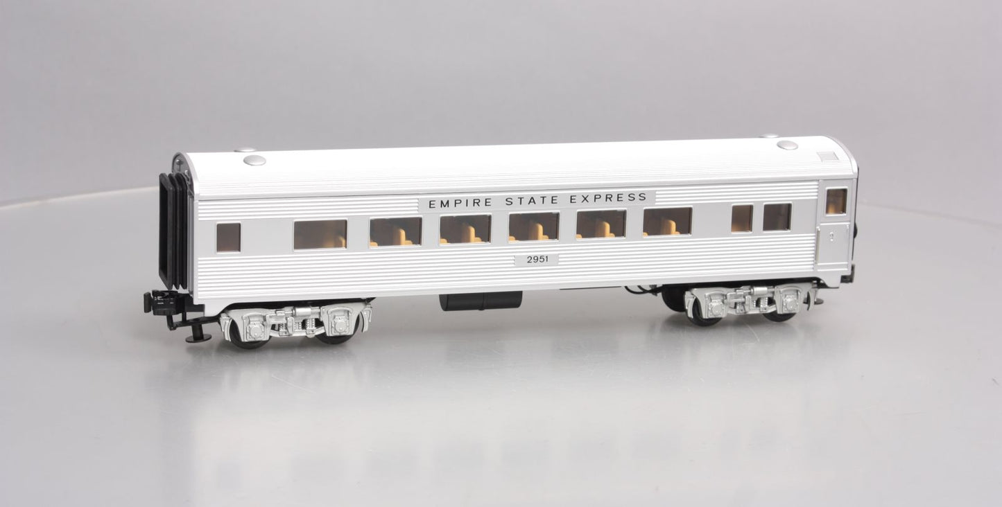 MTH 30-6119 O Gauge NYC Empire State Express Streamlined Passenger Car #2951 LN/Box