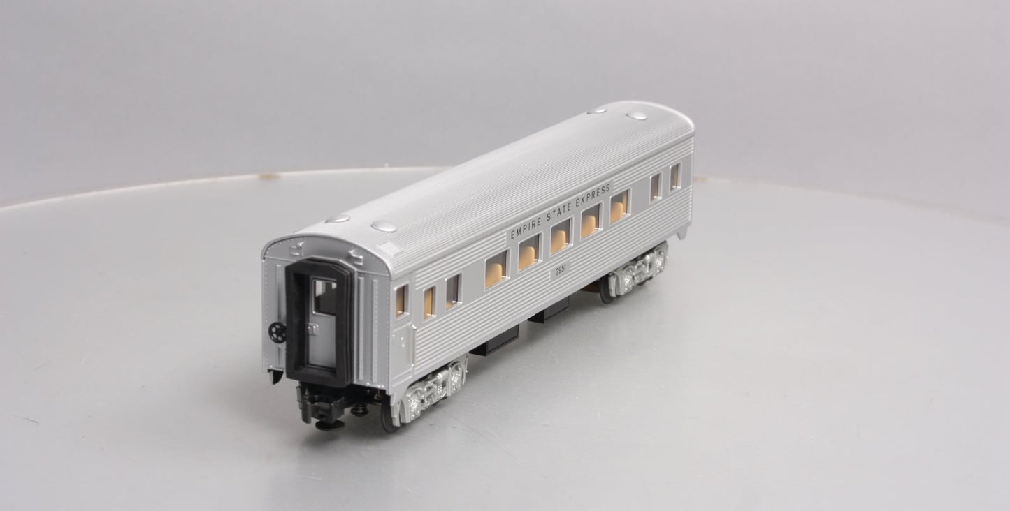 MTH 30-6119 O Gauge NYC Empire State Express Streamlined Passenger Car #2951 LN/Box