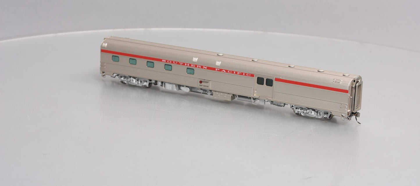 Rapido Trains 114037 HO Southern Pacific Budd Baggage-Dorm Car #3102