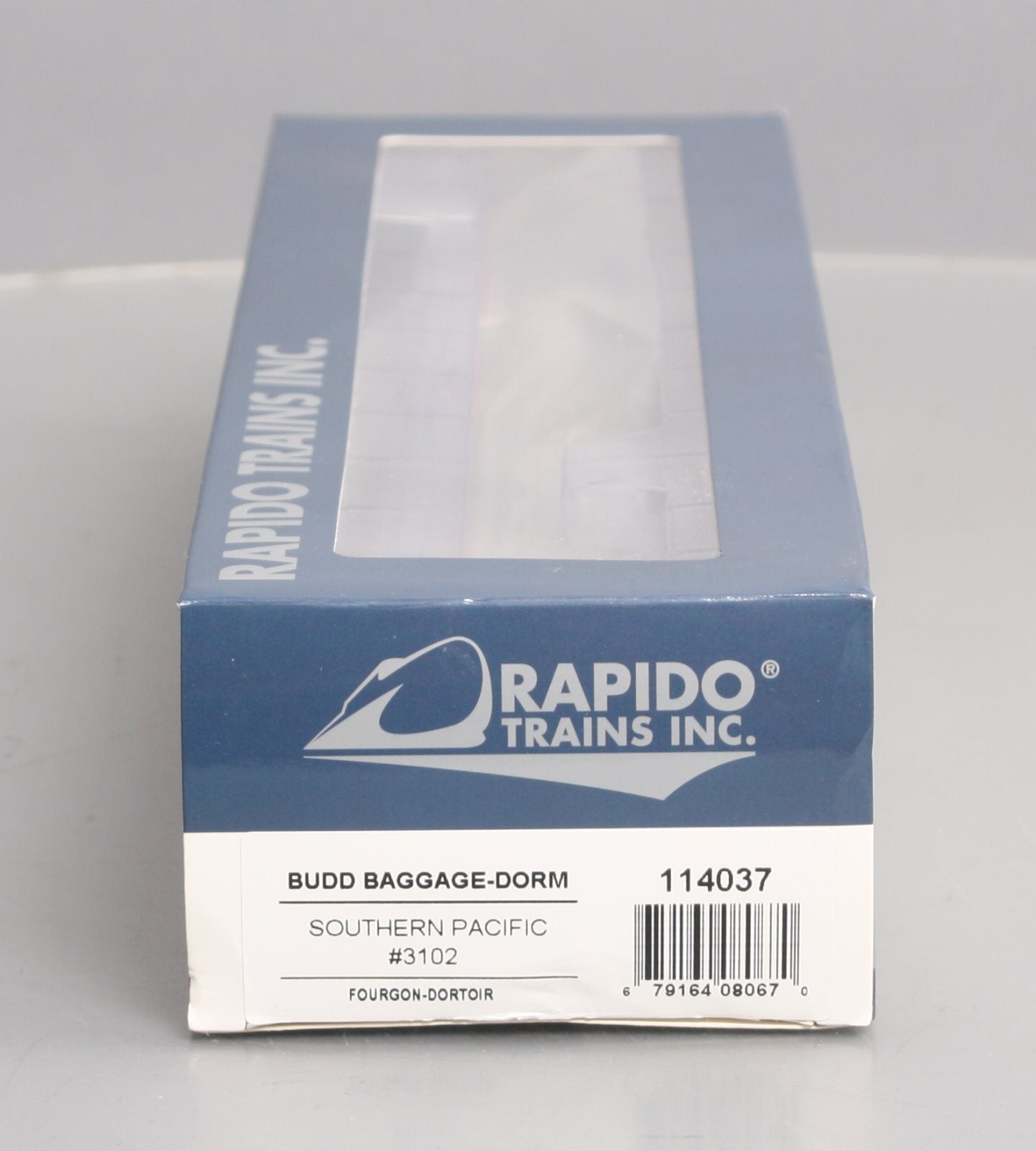 Rapido Trains 114037 HO Southern Pacific Budd Baggage-Dorm Car #3102