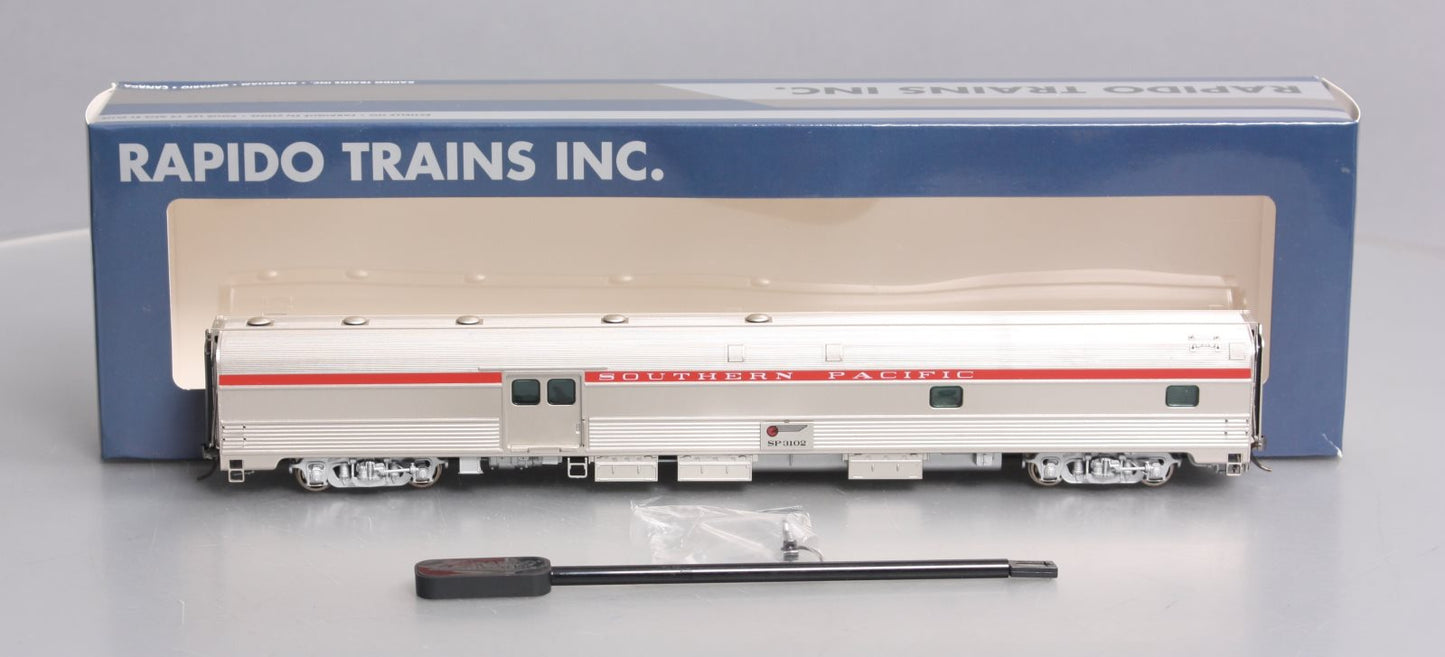 Rapido Trains 114037 HO Southern Pacific Budd Baggage-Dorm Car #3102