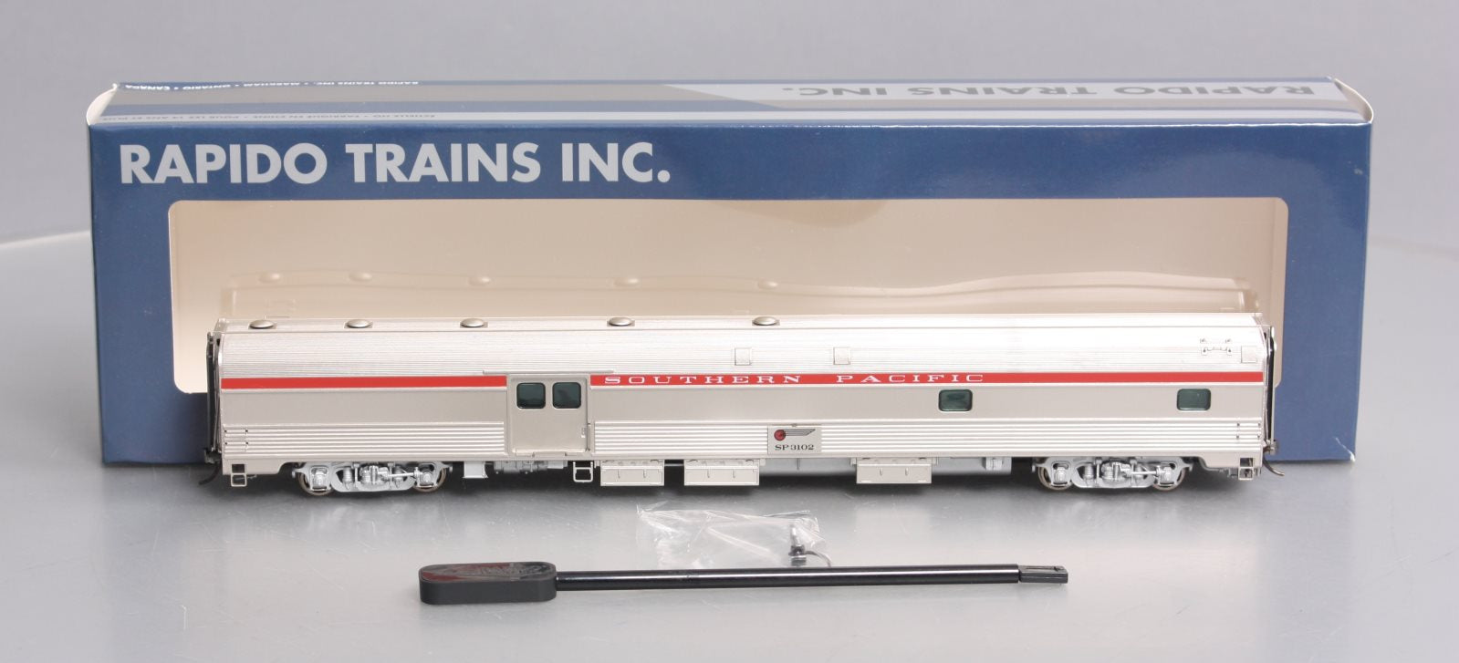 Rapido Trains 114037 HO Southern Pacific Budd Baggage-Dorm Car #3102