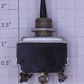 Acme 0826-14 DPDT Black Paddle Lever On/Off Toggle Switch 6A @ 125VAC