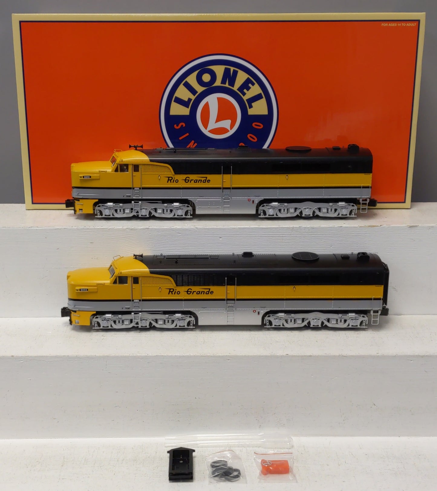 Lionel 6-82223 Rio Grande Legacy ALCO PA A-A Diesel Locomotive #6001/6003