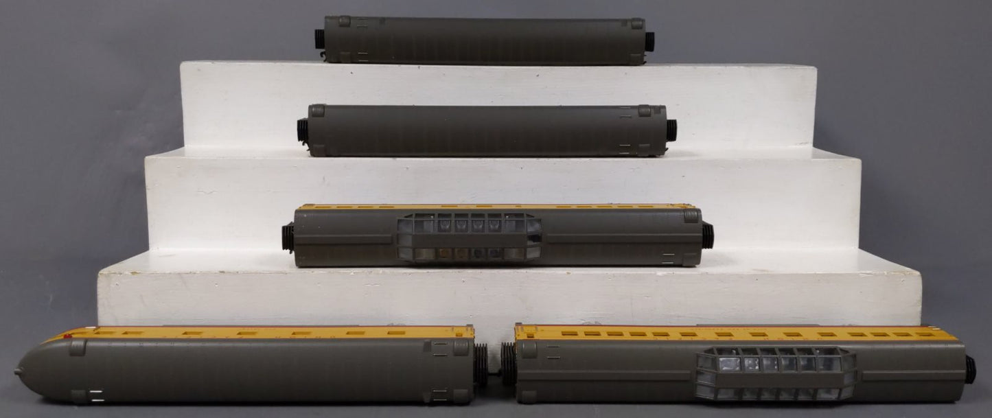 MTH 20-6538 O Gauge Union Pacific 70' Streamlined Passenger Car Set (Set of 5) LN/Box
