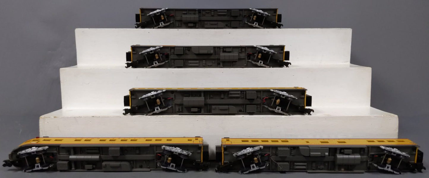MTH 20-6538 O Gauge Union Pacific 70' Streamlined Passenger Car Set (Set of 5) LN/Box