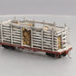 Bachmann 26899 On30 Painted & Unlettered Pulpwood Car w/ Cast Resin Load
