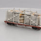 Bachmann 26899 On30 Painted & Unlettered Pulpwood Car w/ Cast Resin Load