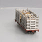 Bachmann 26899 On30 Painted & Unlettered Pulpwood Car w/ Cast Resin Load