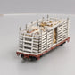 Bachmann 26899 On30 Painted & Unlettered Pulpwood Car w/ Cast Resin Load