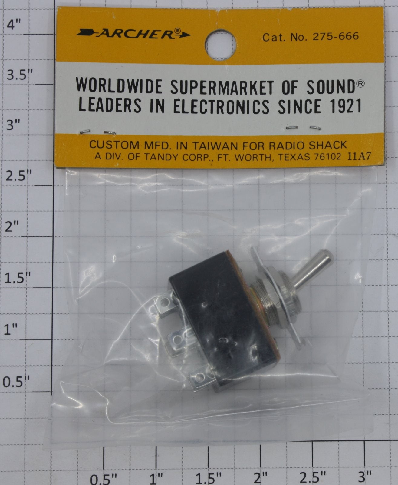 Radio Shack 275-666 DPDT Toggle Switch