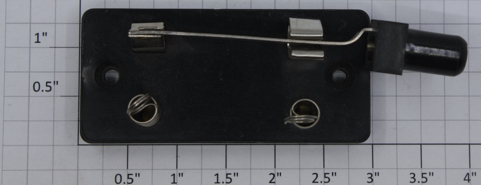 Acme 0827-14 SPST Plastic Knife Switch with Spring Terminals
