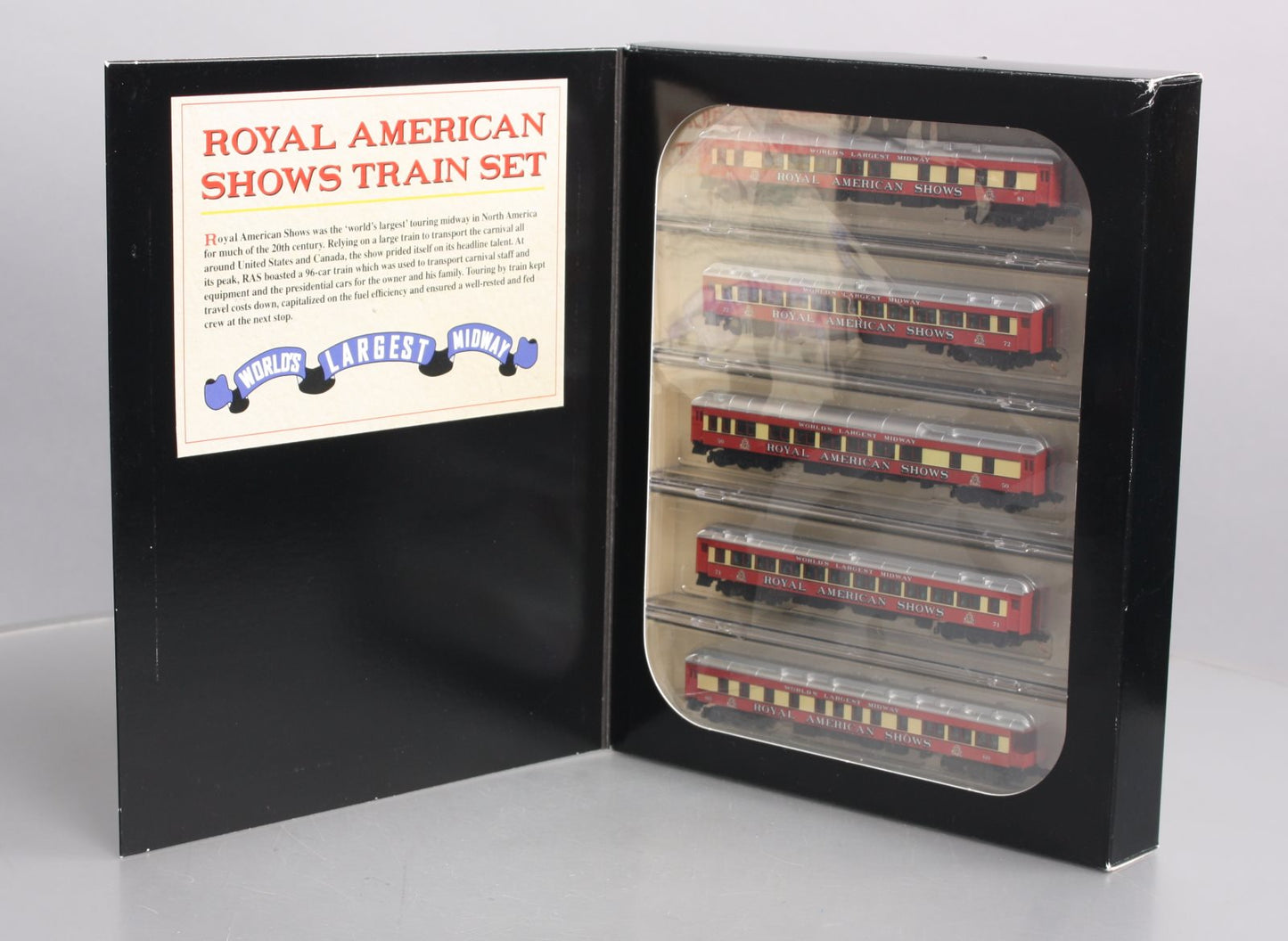 Micro-Trains 99301300 N Royal American Shows Heavyweight Passenger (Set of 5)