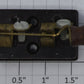 Acme 0827-18 Vintage SPST Knife Switch with Plastic Base and Wooden Handle