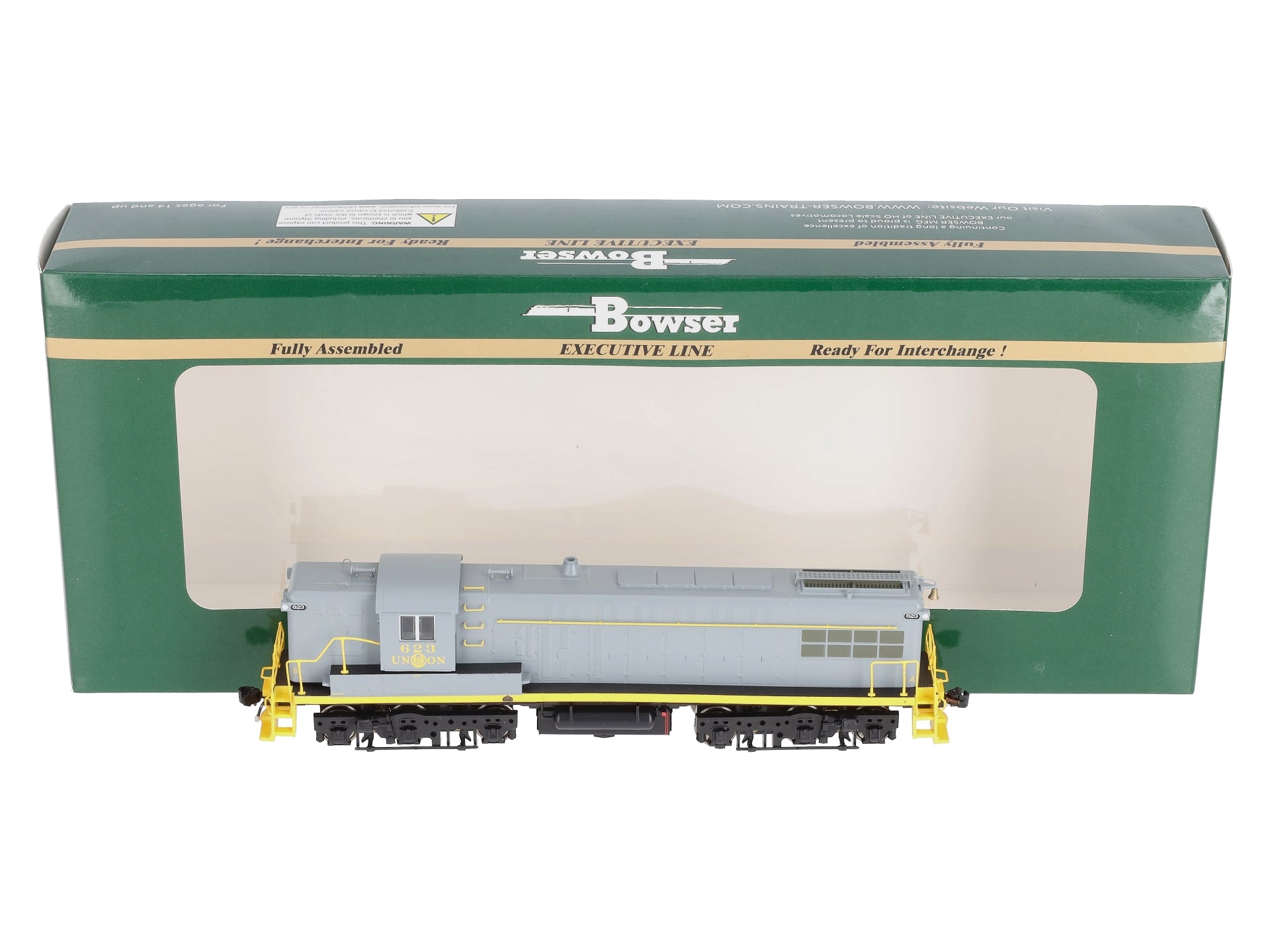 Bowser 25122 HO Union DRS-6-6-1500 Diesel Locomotive with Sound #623 LN/Box