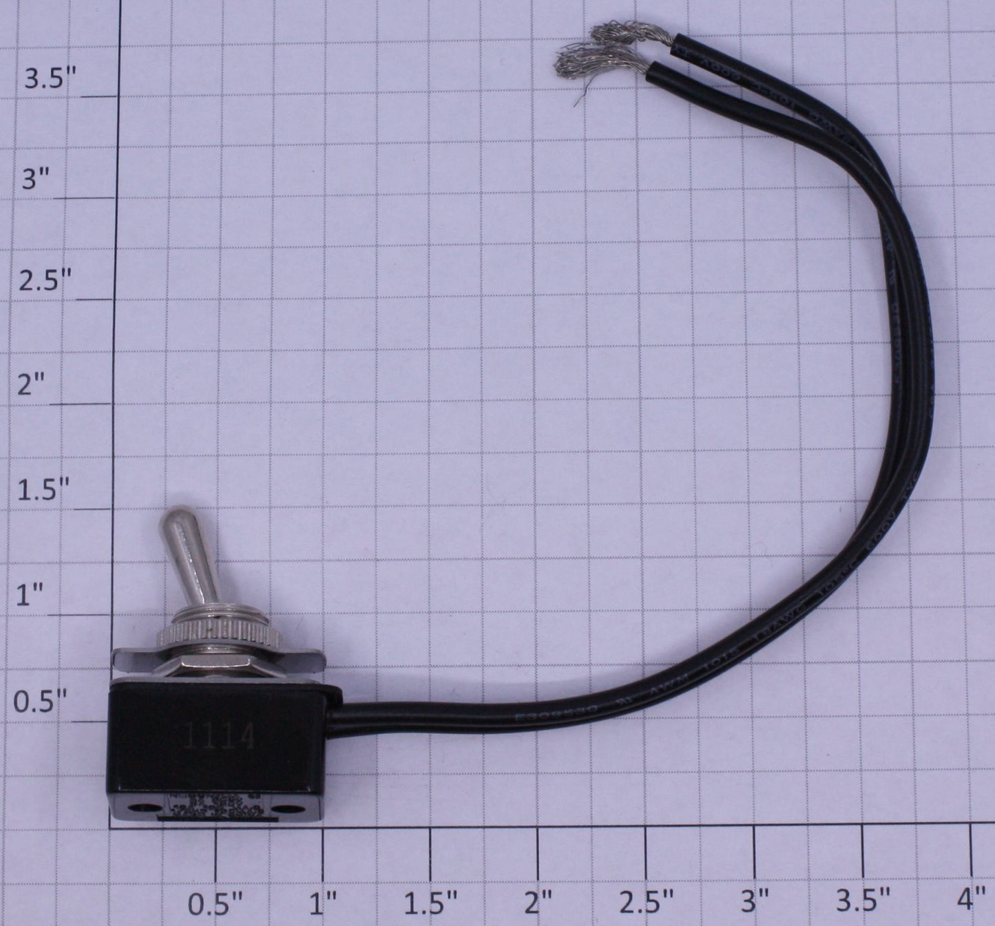 Gardner-Bender GSW-18 SPST Toggle Switch with Leads 8A @ 125VAC, 1/3HP