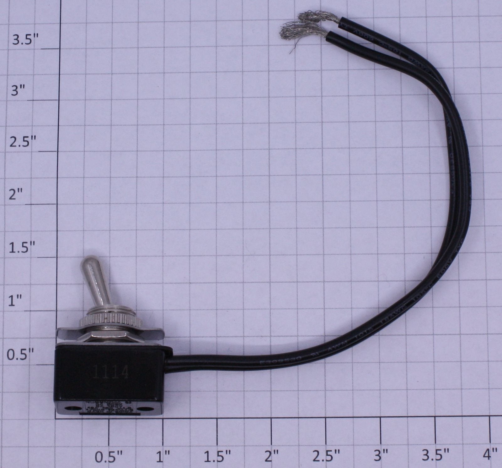 Gardner-Bender GSW-18 SPST Toggle Switch with Leads 8A @ 125VAC, 1/3HP