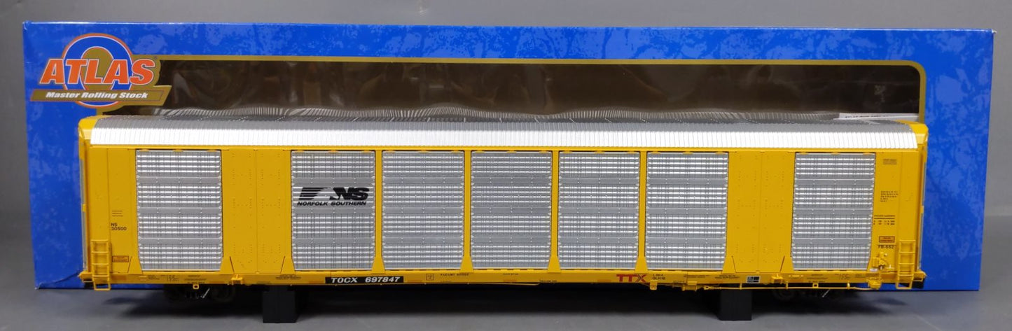 Atlas 3007423-3 O Norfolk Southern 3-Rail Gunderson Multi-Max Auto Rack #697775