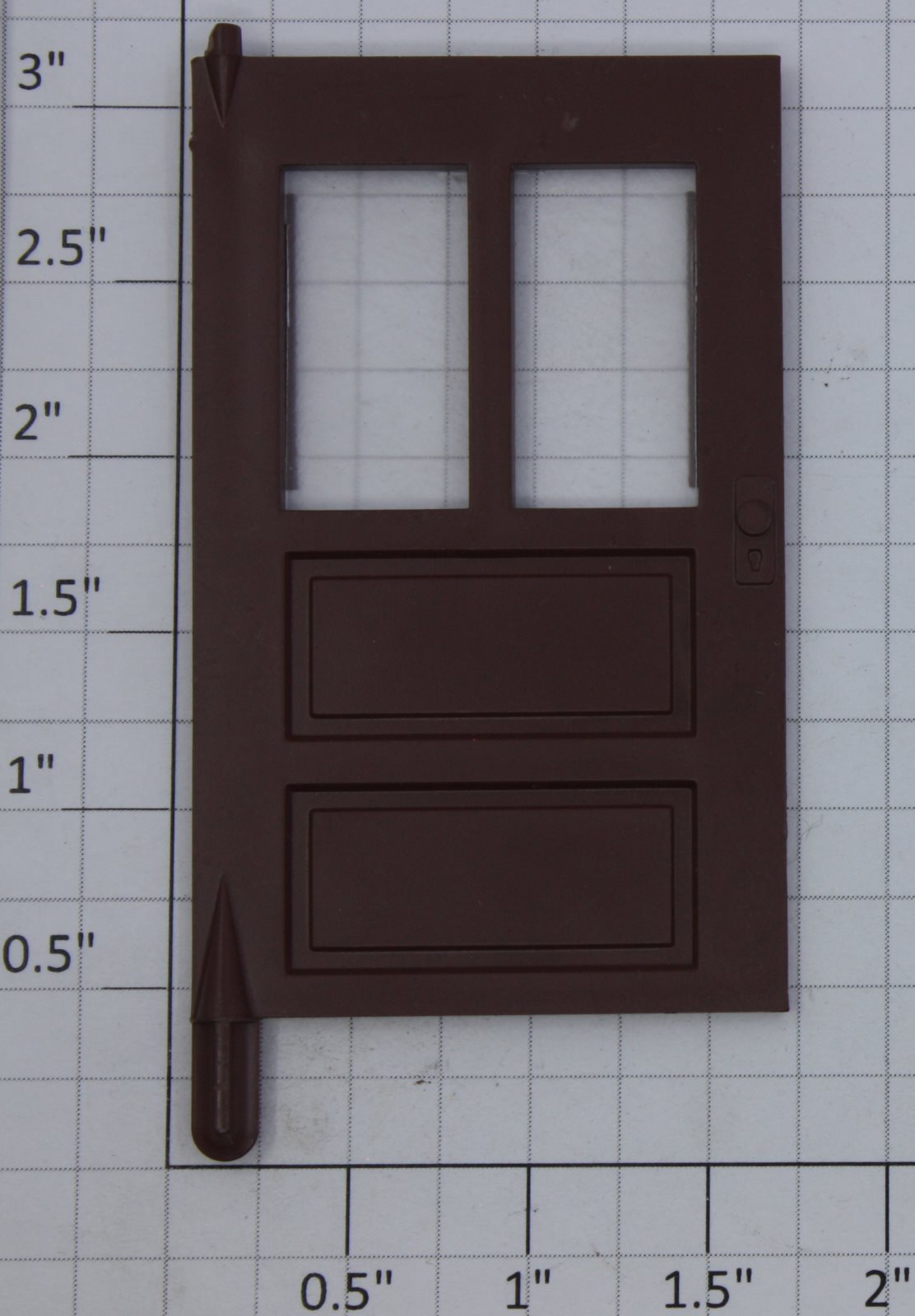 Lionel 145-36 Brown Modern Gateman Door with Window