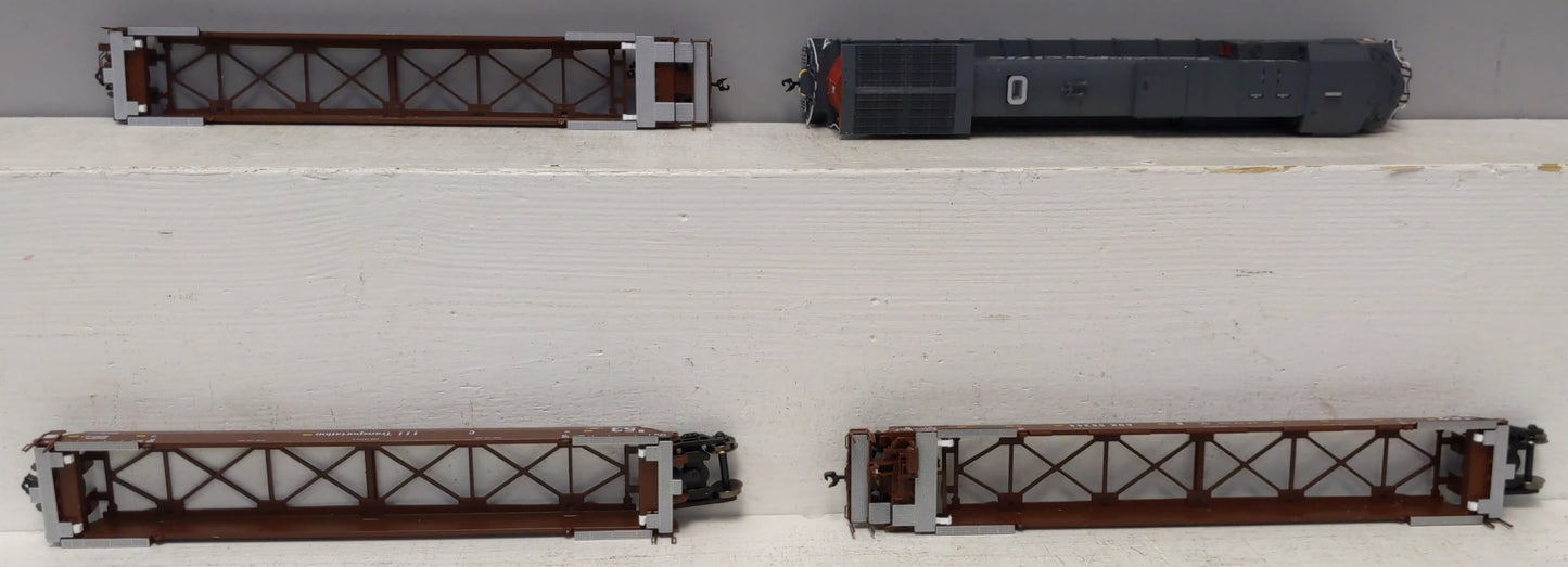 Kato 30-2009 HO Southern Pacific GE C44-9W Diesel Starter Train Set