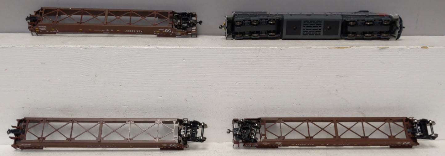 Kato 30-2009 HO Southern Pacific GE C44-9W Diesel Starter Train Set