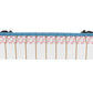 MTH 30-76489 O B&M Bulkhead Flat w/Lumber Load