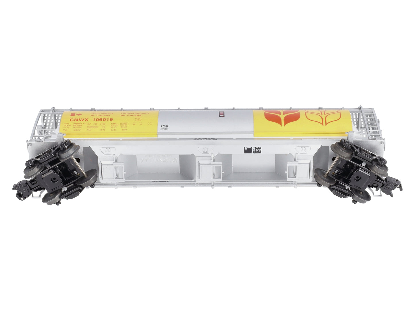 Lionel 6-27537 O Government Of Canada Cylindrical Hopper LN/Box