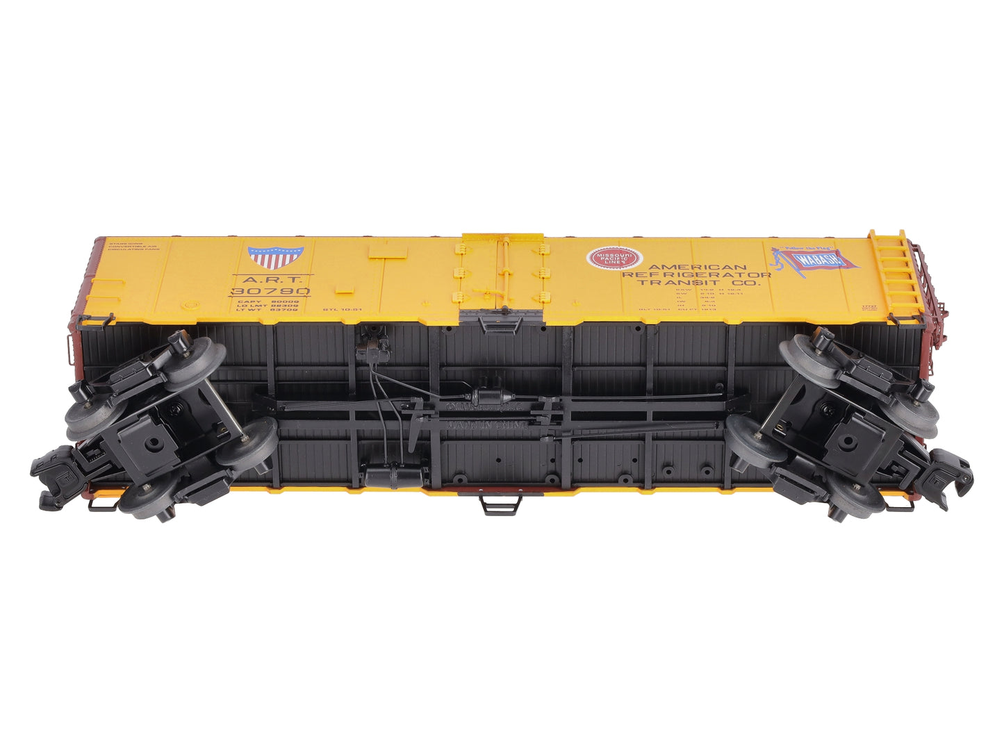 Lionel 6-17727 O Mopac/Wabash Steel-Sided Reefer #30790