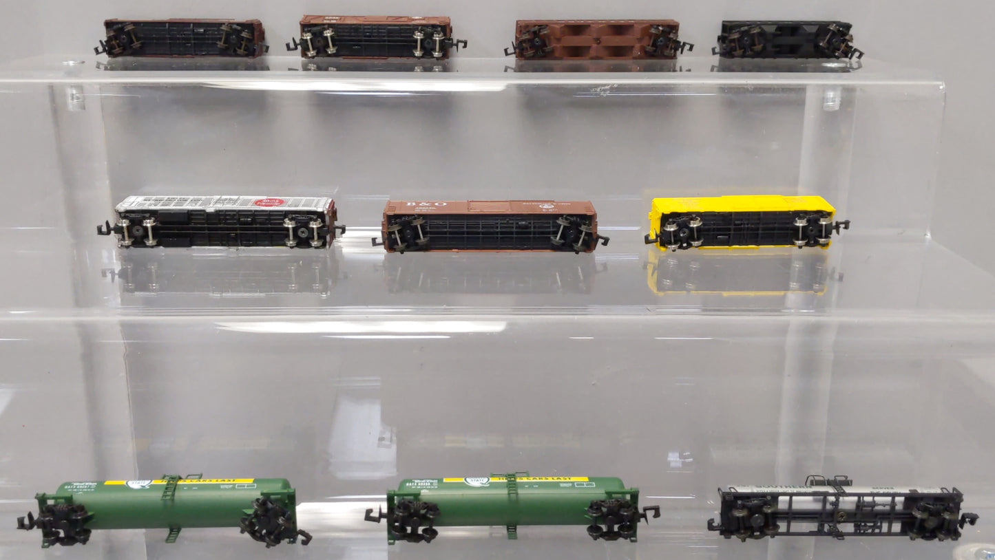 Life-Like & Other N Scale Freight Cars [10] VG