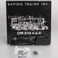 Rapido Trains 602515 HO Unlettered High Headlight D10 Steam Locomotive DCC/Sound